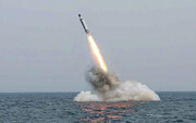 ببینید | آزمایش موشک بالستیک روسی از یک زیردریایی هسته‌ای