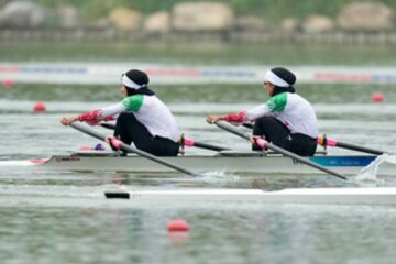 عکس | جراحت دست‌های دختر قایق‌سوار تیم ملی پس از یک تمرین سخت