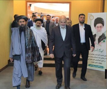 عکس دیدار وزیر کشور با مقام طالبان