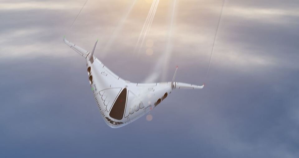 هواپیمای مسافربری عظیمالجثه دیوار صوتی را میشکند!/ عکس