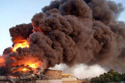 ببینید | آتش‌سوزی در پایگاه اسرائیلی برانیت پس از حمله موشکی حزب الله