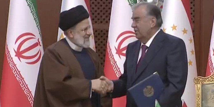 امضای ۱۸ سند و یک یادداشت تفاهم همکاری بین ایران و تاجیکستان/ پیشنهادهای رئیسی درباره وضعیت افغانستان و فلسطین