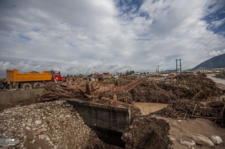 بلایی که سیل ویرانگر بر سر شرق استان گلستان آورد