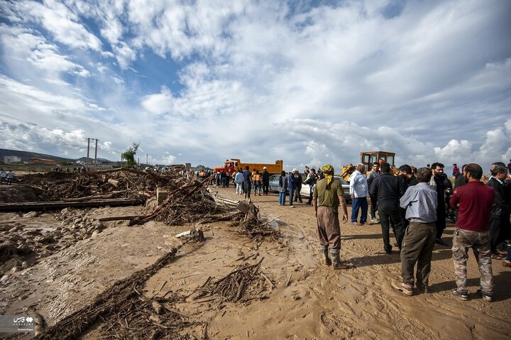 بلایی که سیل ویرانگر بر سر شرق استان گلستان آورد
