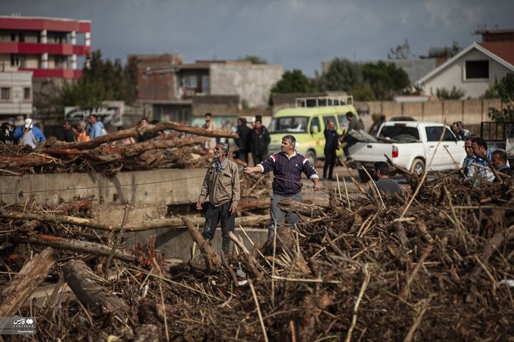 بلایی که سیل ویرانگر بر سر شرق استان گلستان آورد