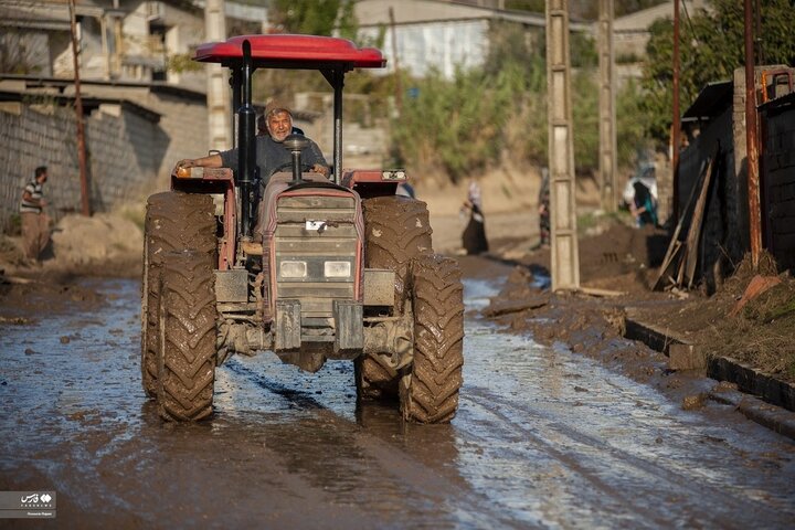 بلایی که سیل ویرانگر بر سر شرق استان گلستان آورد