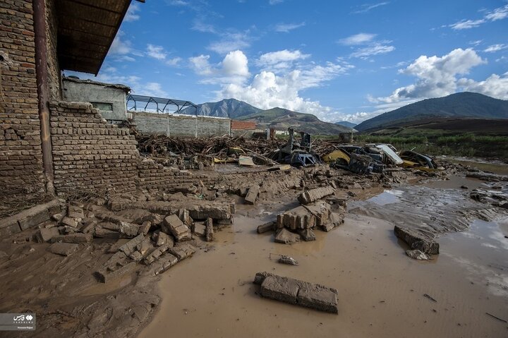 بلایی که سیل ویرانگر بر سر شرق استان گلستان آورد
