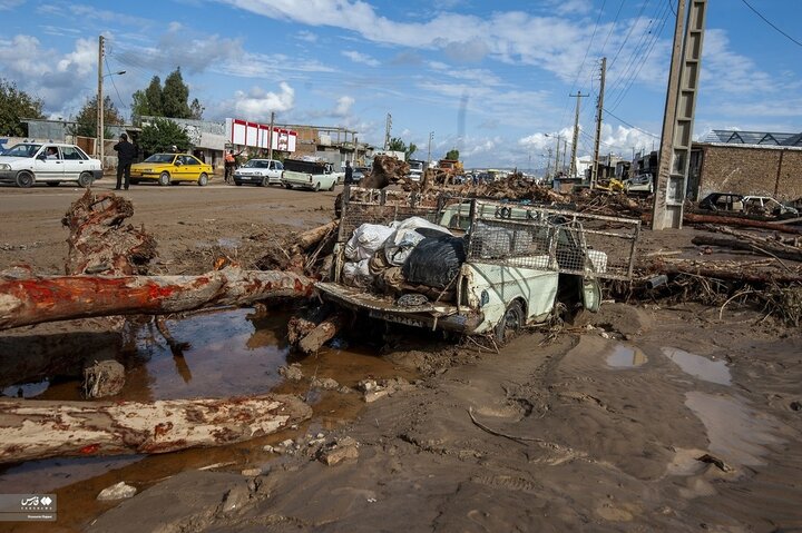 بلایی که سیل ویرانگر بر سر شرق استان گلستان آورد