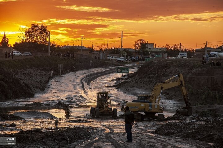 بلایی که سیل ویرانگر بر سر شرق استان گلستان آورد
