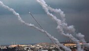 ببینید | تصاویر تازه از حمله موشکی جدید مقاومت به مواضع نظامی اسرائیل