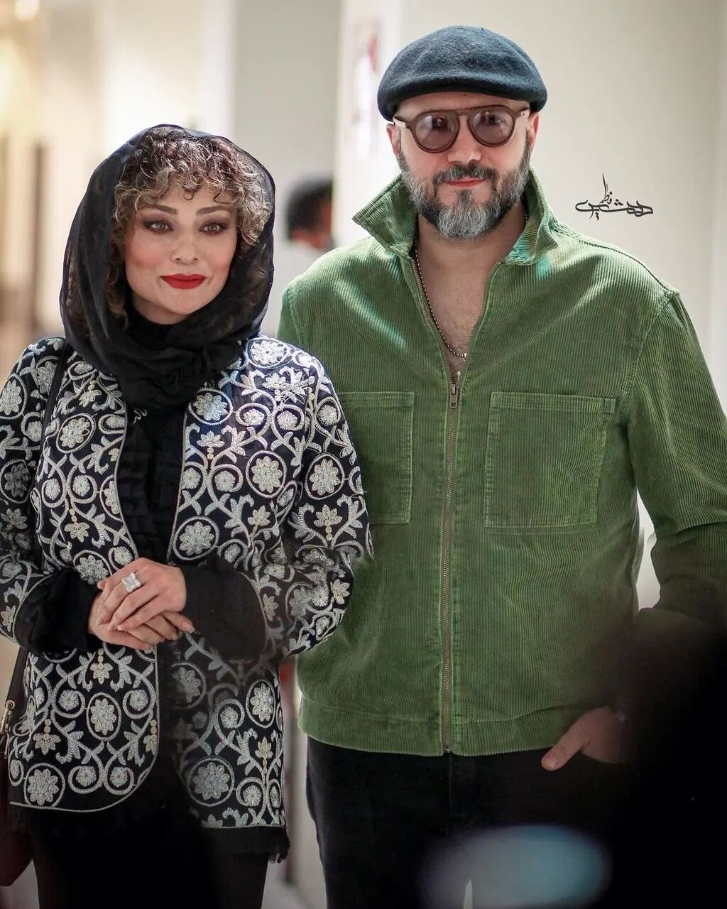 تصاویر | ژستهای صمیمانه یکتا ناصر و کامبیز دیرباز در اکران فیلم شوهر خانم بازیگر؛ استایل آقای بازیگر خبرساز شد!