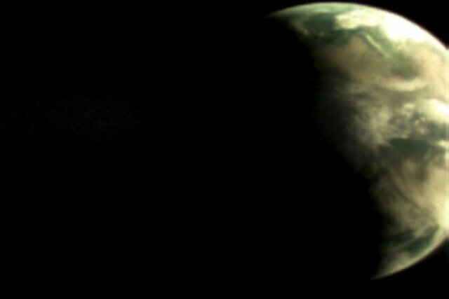 تصویری عجیب از کره زمین/ آژانس فضایی اروپا منتشر کرد