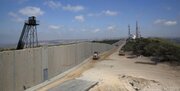 عکس | نصب دیوارهای بتنی در شهرک‌های اسرائیلی در مرز لبنان