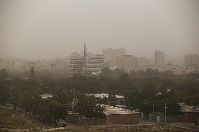- کیفیت هوای تهران «قرمز» شد