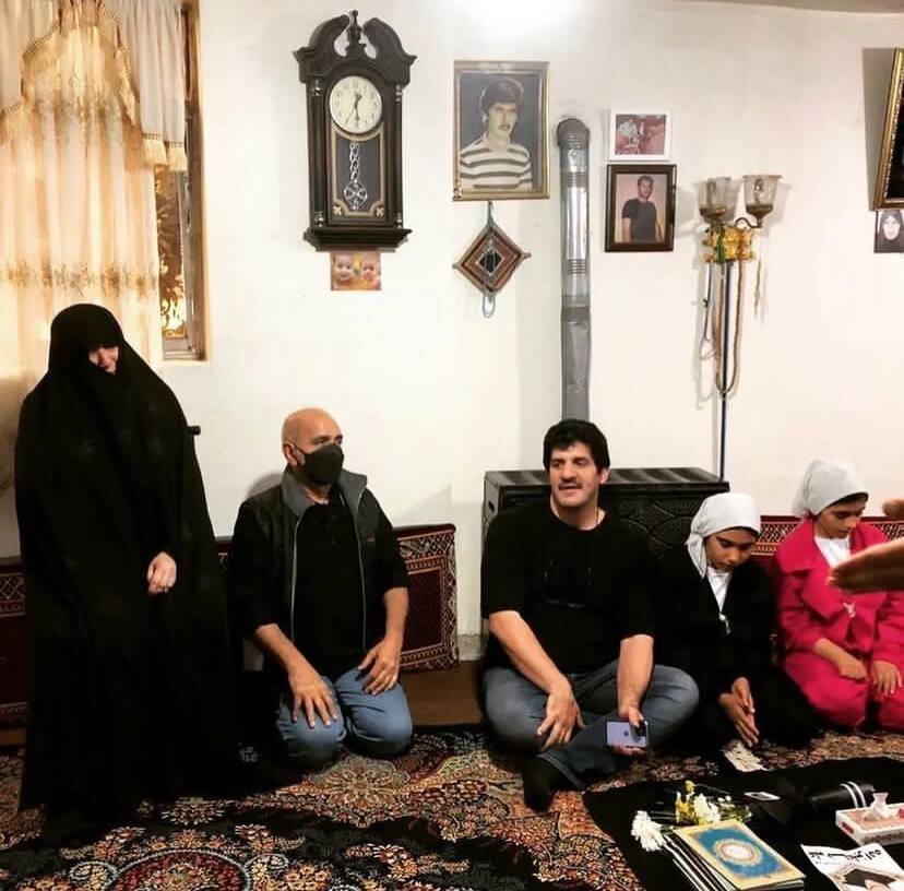 عکس| اقدام ویژه رسول خادم و پرویز پرستویی پس از حادثه لنگرود