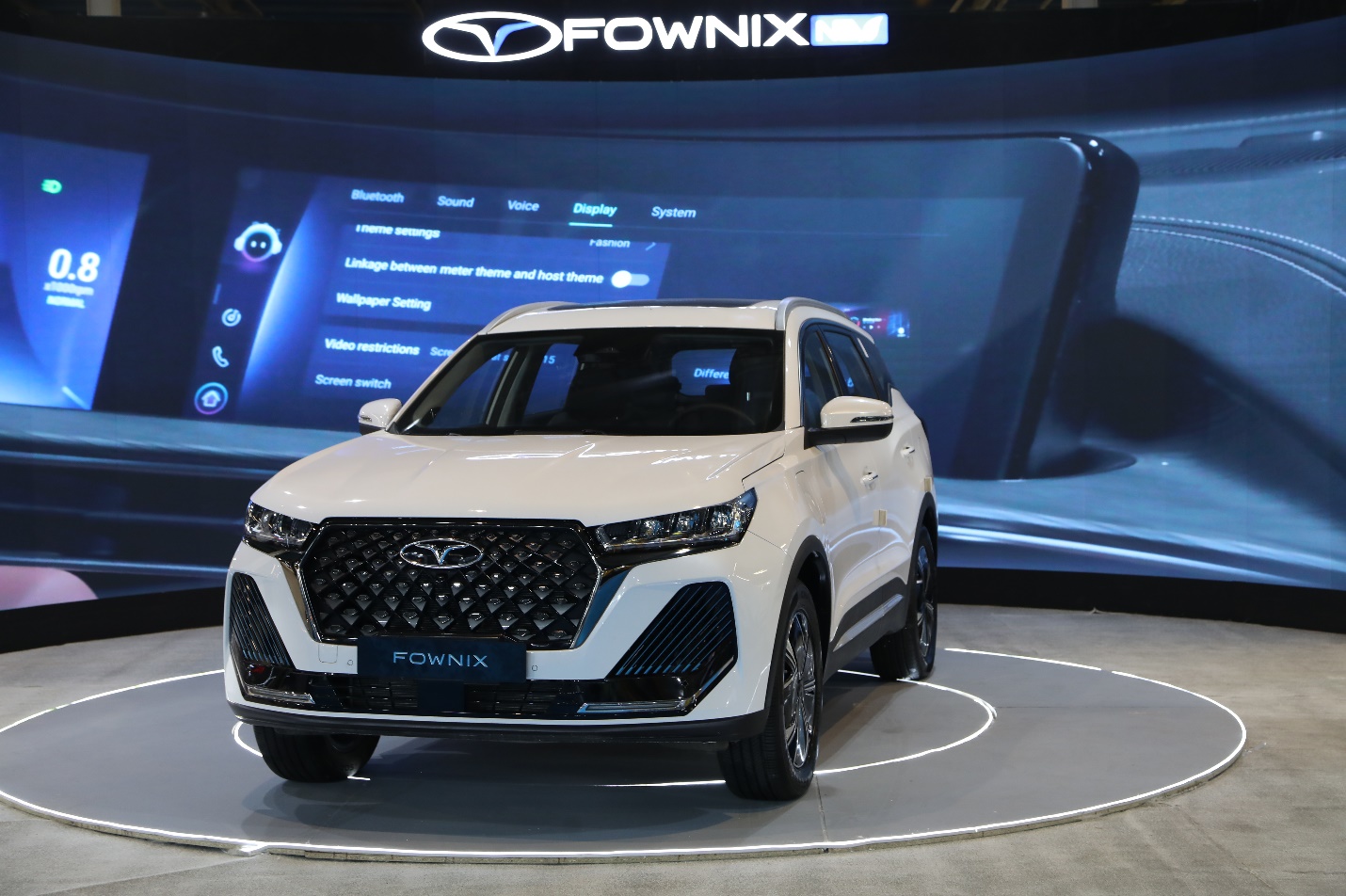 محصولات احتراق داخلی فونیکس در نمایشگاه خودرو تهران