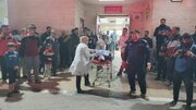ببینید | وضعیت بحرانی بیمارستان الاقصی در غزه