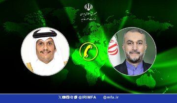 گفتگوی تلفنی وزیران خارجه ایران و قطر/ آخرین تحولات فلسطین بررسی شد