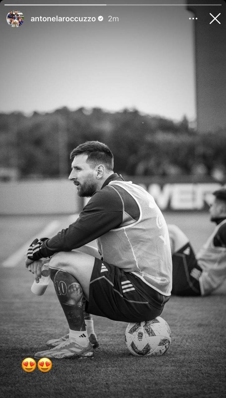 عکس| واکنش معنادار آنتونلا به شایعه جدایی از مسی