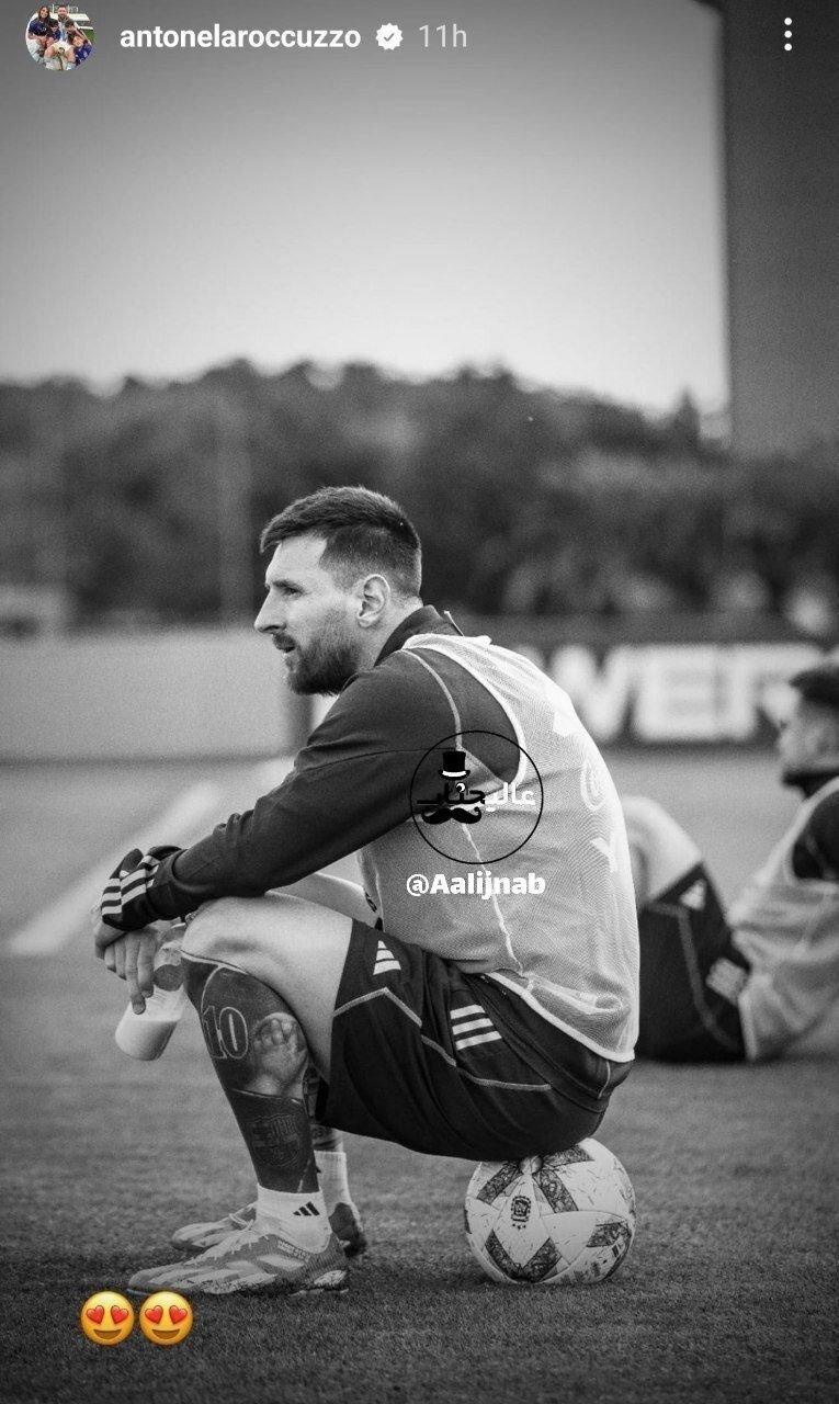 عکس | پاسخ کوبنده همسر لیونل مسی به شایعه طلاق