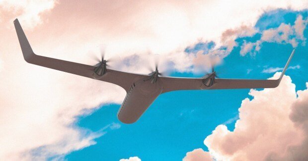 هواپیمای برقی عجیب و غریب/ وقتی تسلا پرواز میکند/ عکس