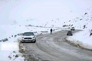 ببینید | نخستین بارش برف پاییزی در آذربایجان شرقی
