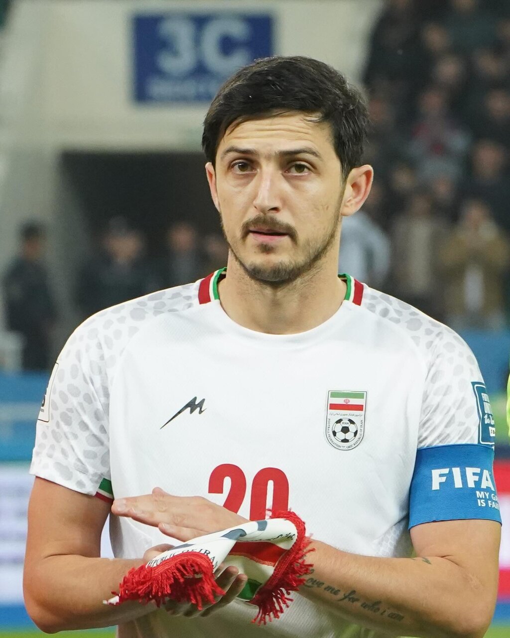 عکس| واکنش احساسی سردار آزمون به اتفاق خاص در تیم ملی