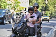 عکس| موتورسواری همایون شجریان و عادل فردوسی‌پور با یاماها ۳۰۰ میلیون تومانی