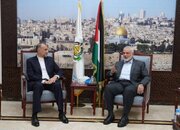 Iran's foreign minister meets Hamas chief during Doha visit