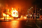 ببینید | دوبلین پایتخت ایرلند در آتش