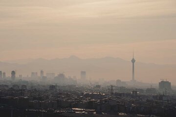 کیفیت هوای تهران در وضعیت نارنجی/ وضعیت « قرمز » در ۱۳ منطقه