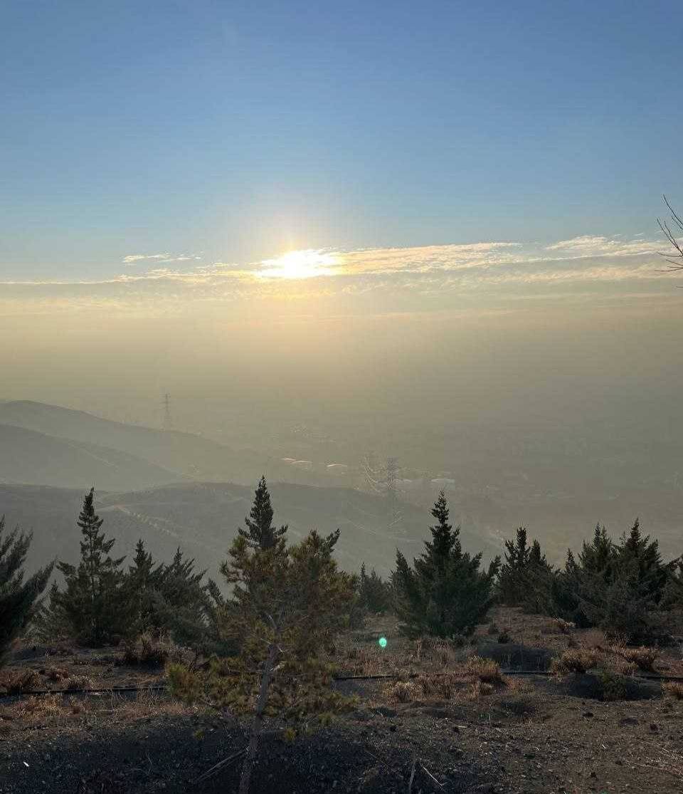 عکس | یک تصویر تلخ؛ برج میلاد گم شد!