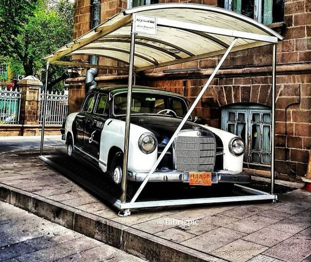 اولین تاکسی تبریز را ببینید/ عکس