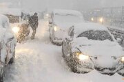 ببینید | بارش سنگین برف در بلغارستان