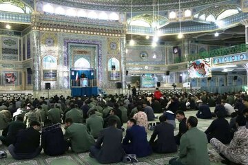 برقراری امنیت پایدار در سراسر کشور مرهون حضور بسیجیان در عرصه های مختلف است برقراری امنیت پایدار در سراسر کشور مرهون حضور بسیجیان در عرصه های مختلف است