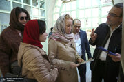 تصاویر | حجاب مجری مشهور روسیه در بیت امام خمینی