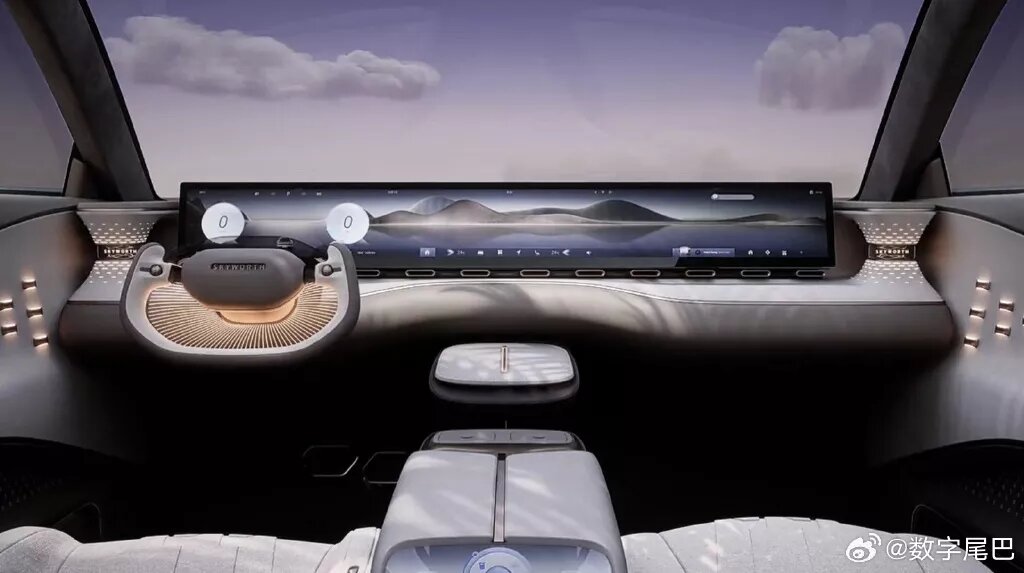 خودروی چینی جدیدی که یک جت شخصی روی زمین است/ عکس