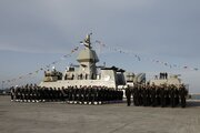 خبر مهم؛ ناوشکن دیلمان به نیروی دریایی ارتش ایران ملحق شد +عکس