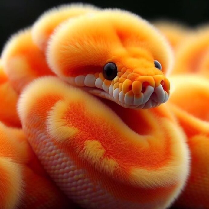 این مارهای پشمالو فضای مجازی را منفجر کردند!/ عکس