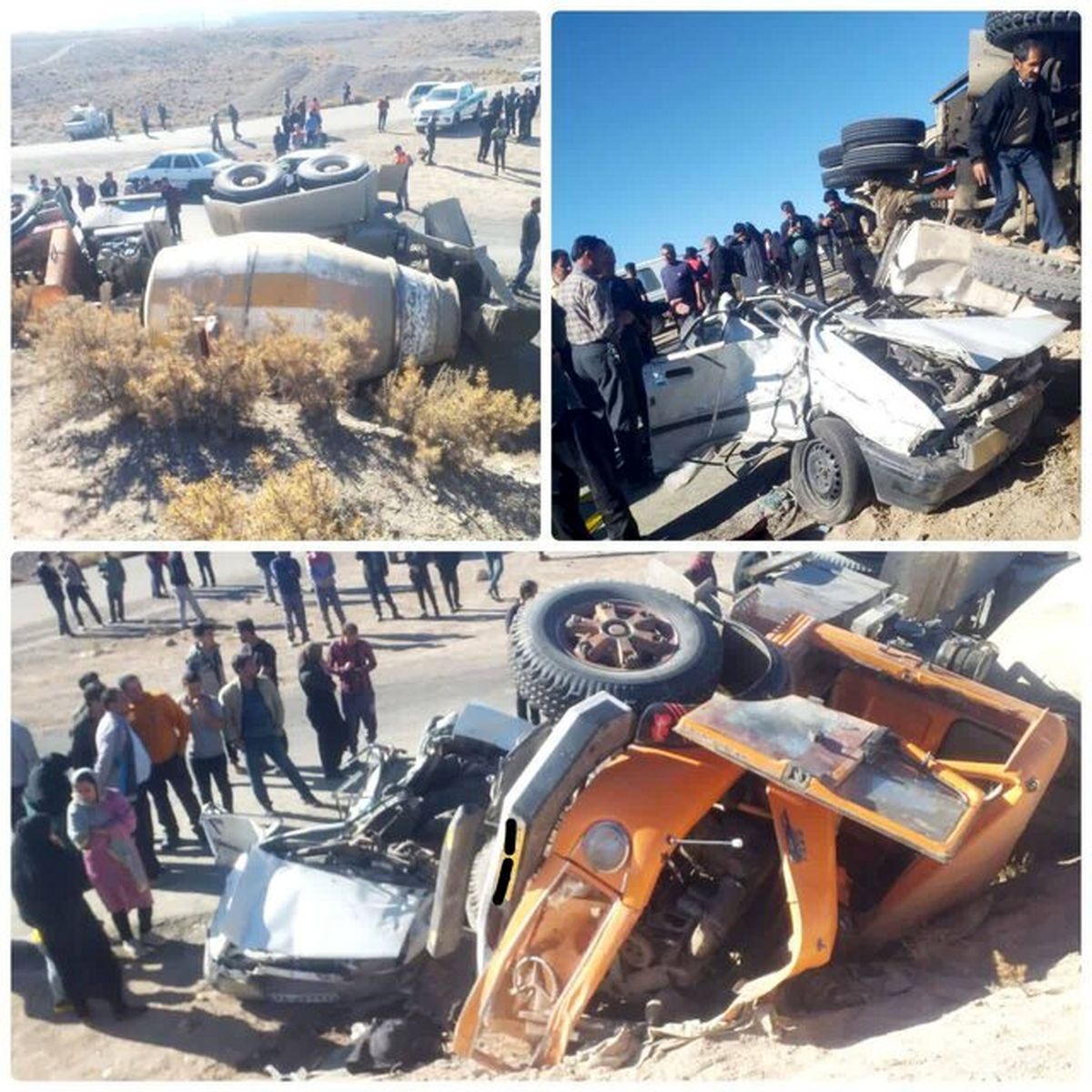 تصادف مرگبار کارکنان شبکه بهداشت؛ این ۷ نفر جان باختند/ عکس