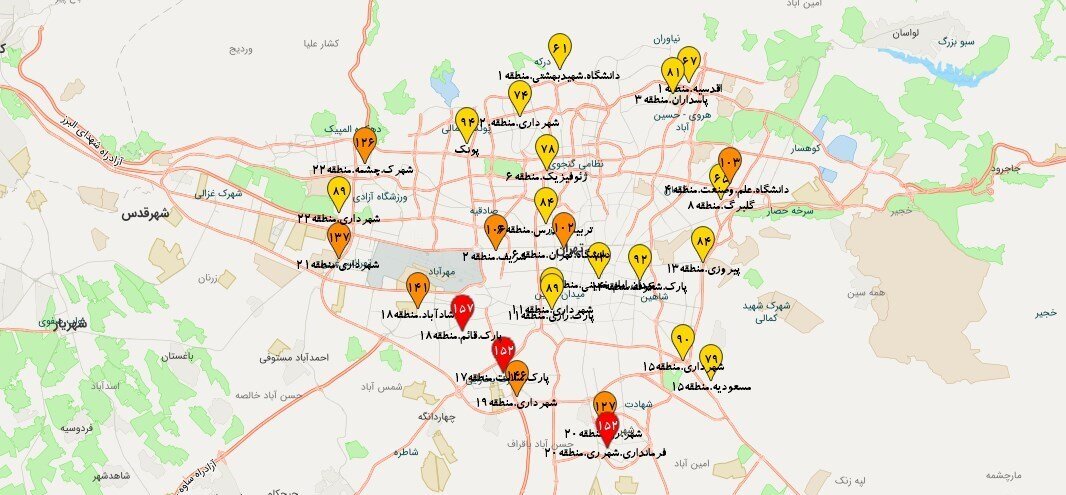 هوای تهران همچنان آلوده است؟