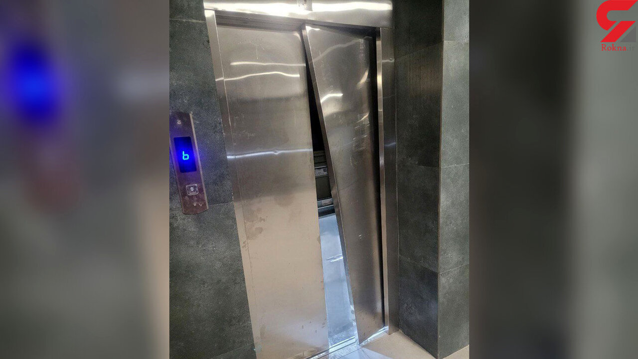 سقوط آسانسور در خوابگاه کوی علوم پزشکی تهران/ عکس