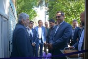 افتتاح پروژه فیبر نوری مخابرات در کوی استادان دانشگاه شهید چمران اهواز