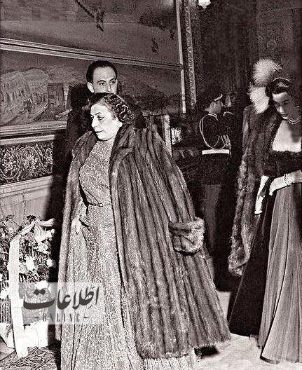 همسر رضاخان با قطار به ایران بازگشت +عکس