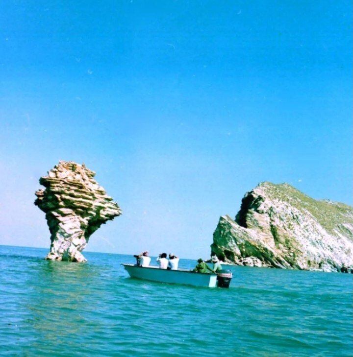 عکسی حسرتبرانگیز از دریاچه ارومیه در دهه پنجاه