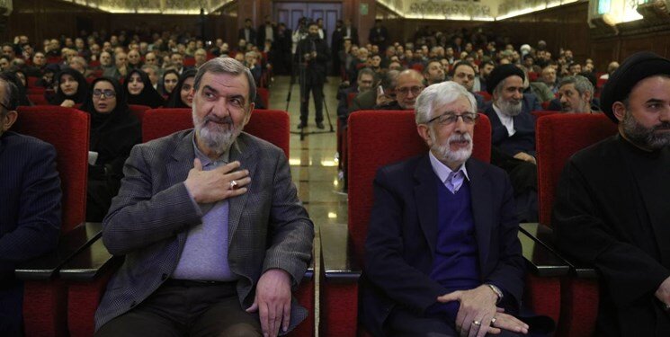 عکسی از همنشینی امروز محسن رضایی و حدادعادل