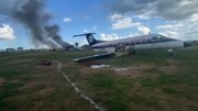 ببینید | اولین تصاویر از سقوط دو هواپیما در تانزانیا به فاصله ۶ ساعت