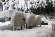 ببینید | ویدیوی پربازدید از بارش سنگین برف در سوئیس
