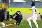 تصاویر | شادی خاص بازیکن تیم فوتبال بانوان خاتون بم در مسابقه حساس مقابل پیکان