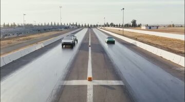 شکست باورنکردنی پورشه از یک وانت متفاوت با بار/ عکس